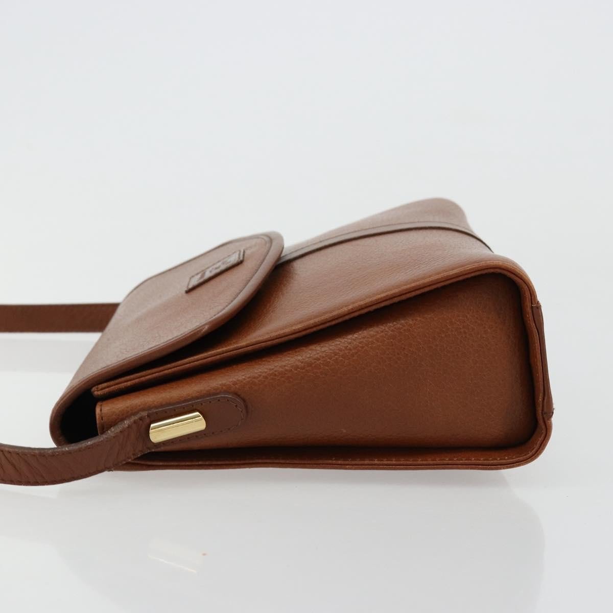 Burberry Vintage Flap Leather Beige