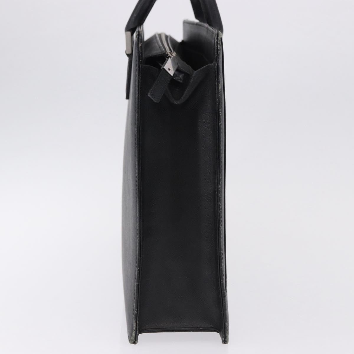 Burberry BUSINESS BLACK LEATHER large Zwart