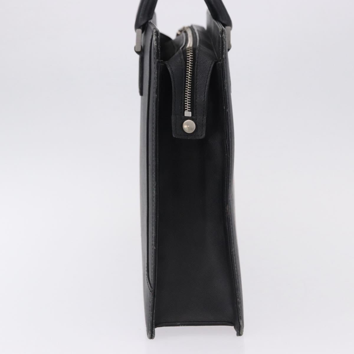 Burberry BUSINESS BLACK LEATHER large Zwart