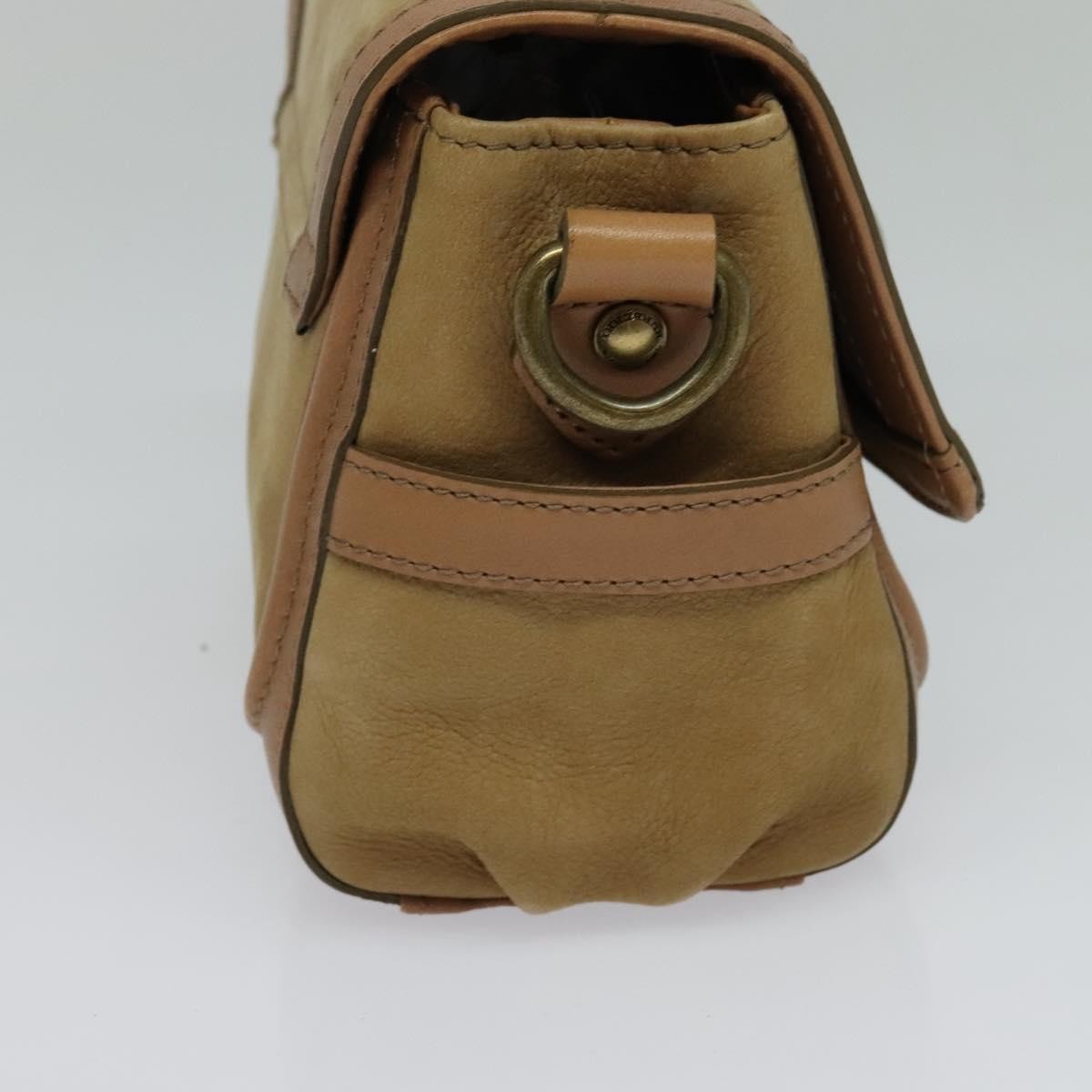 Burberry Burberry Blue Label Handbag Suede Beige