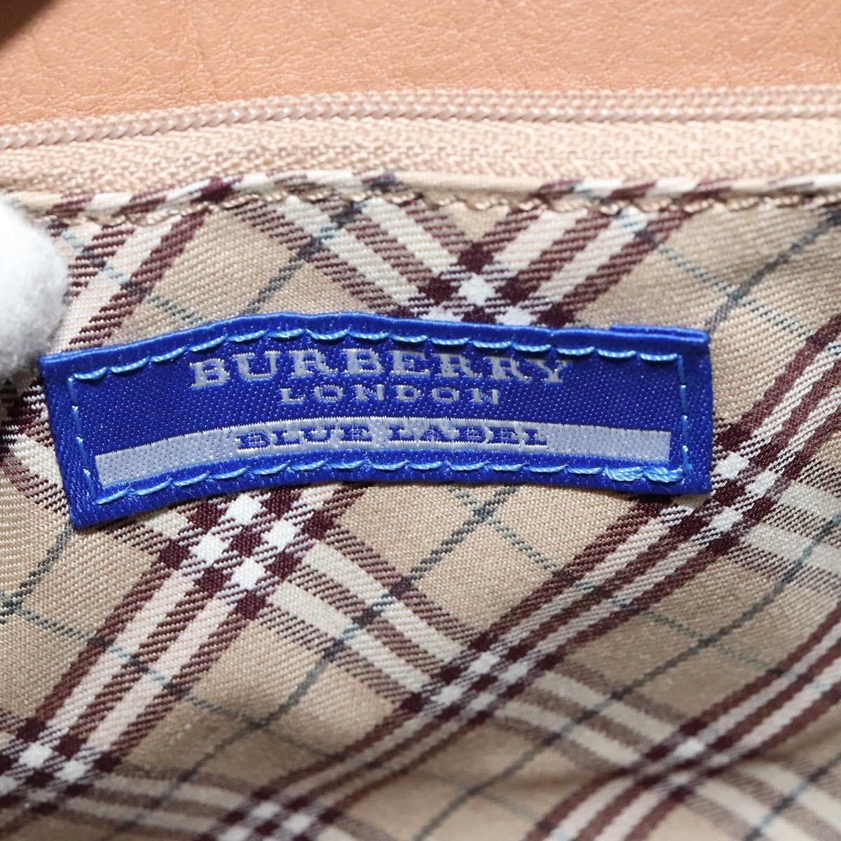 Burberry Burberry Blue Label Handbag Suede Beige