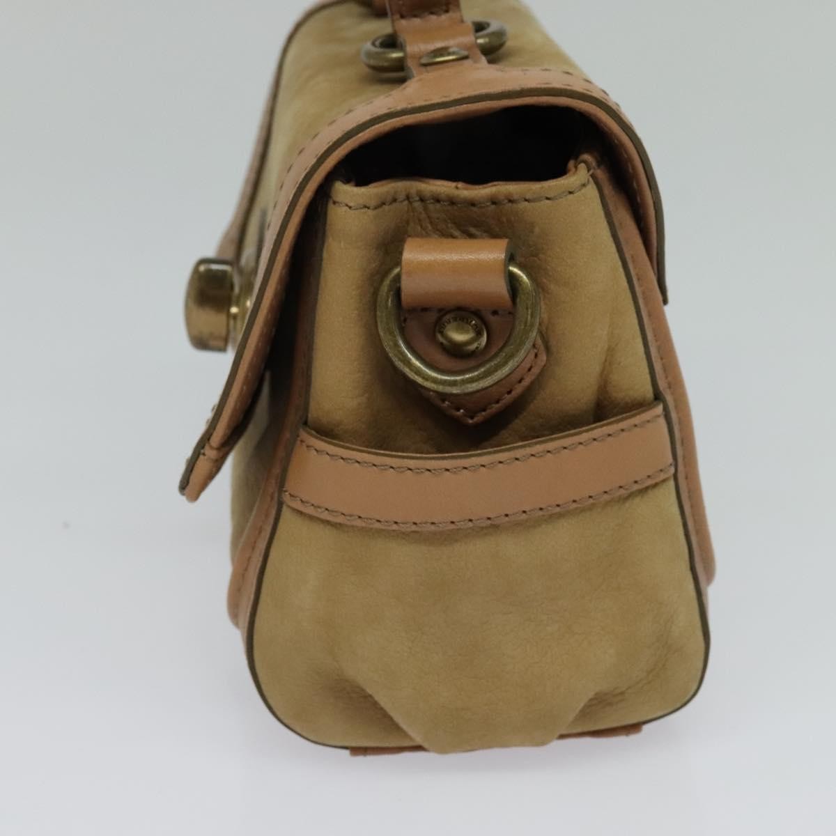 Burberry Burberry Blue Label Handbag Suede Beige