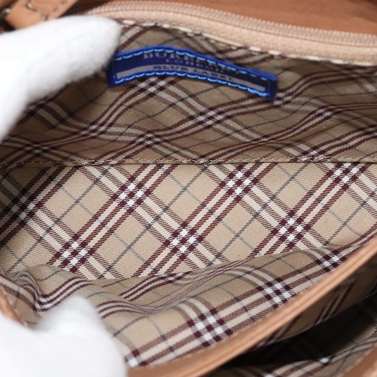 Burberry Burberry Blue Label Handbag Suede Beige