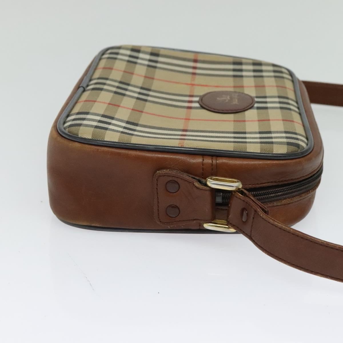 Burberry Burberry Camera Bag Vintage Check Canvas Medium Beige