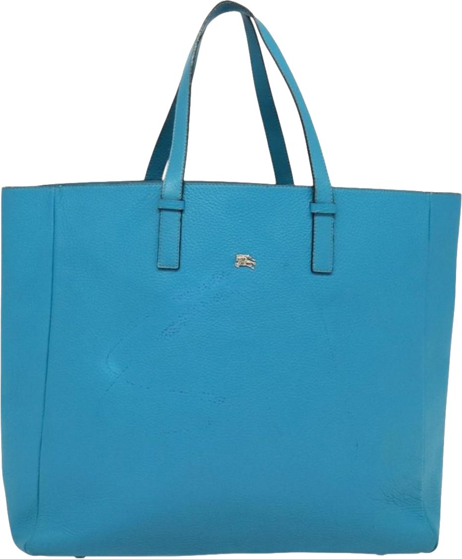Burberry Black Label Leather Blauw