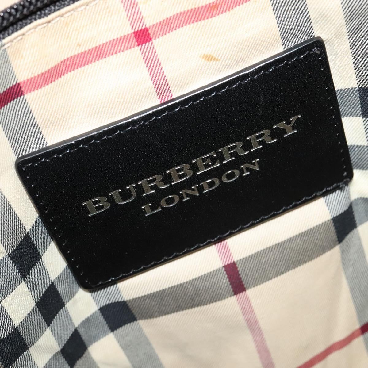 Burberry Black Label Leather Blauw