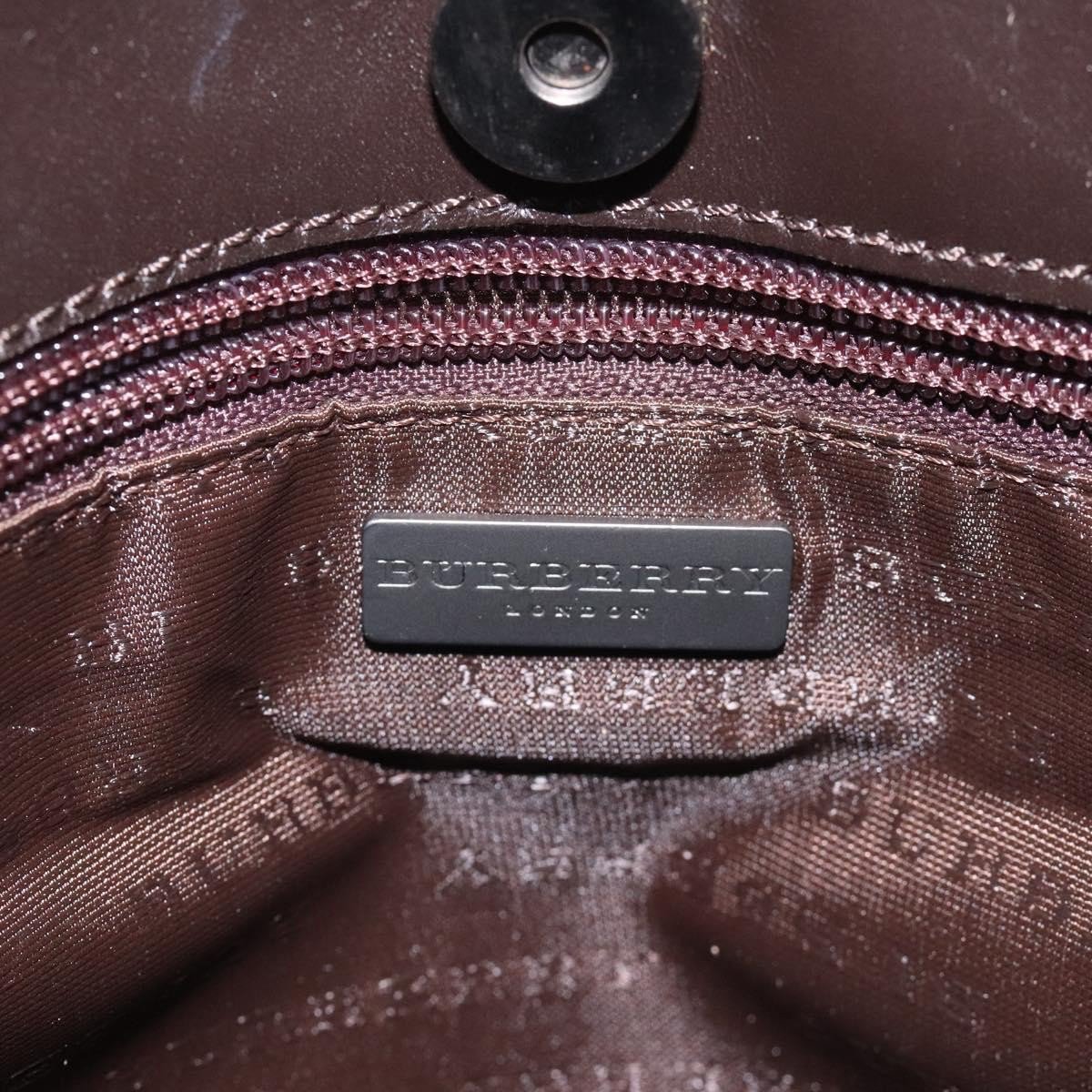 Burberry Burberry Nova Check Handbag Nova Check Canvas Beige