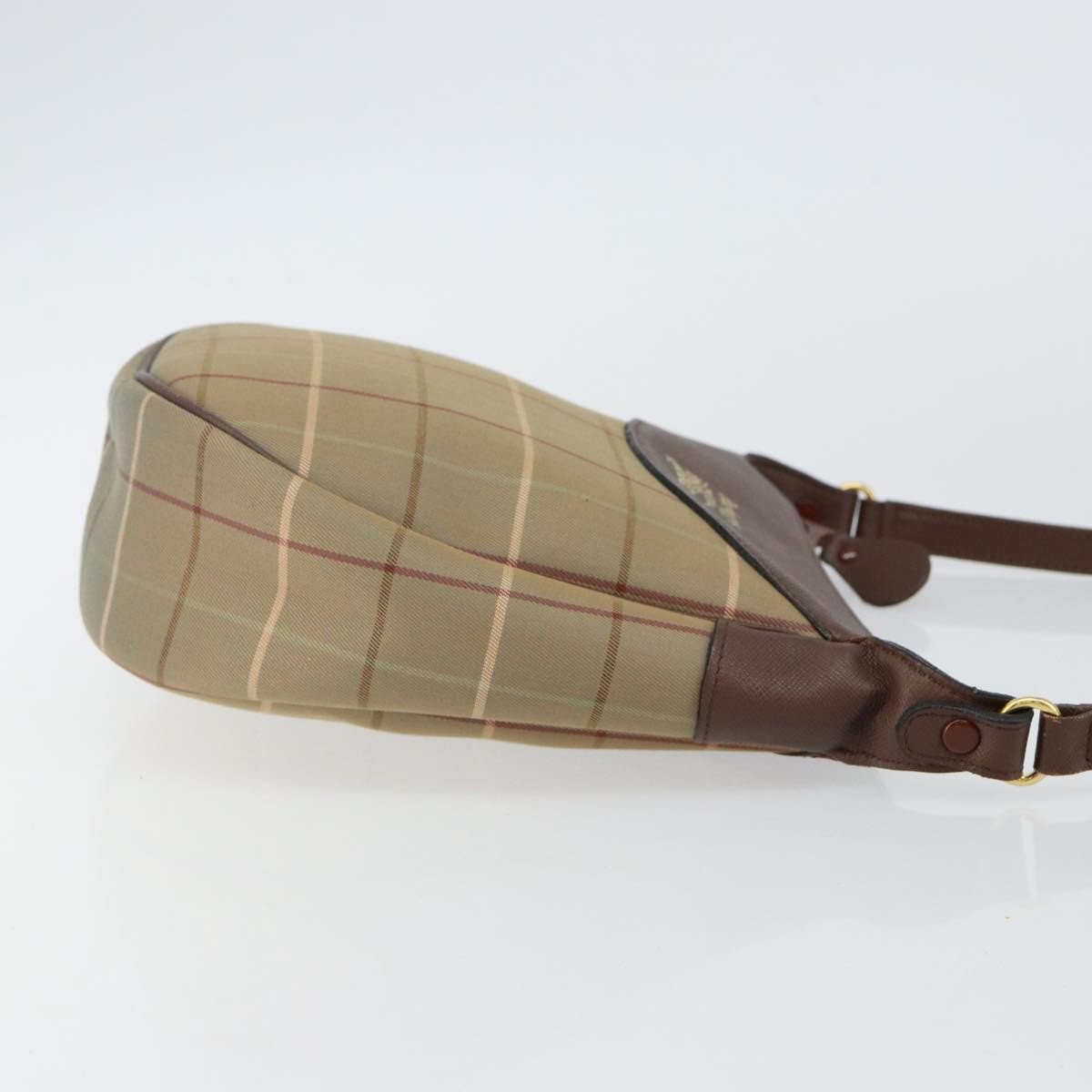 Burberry Burberry Nova Check Tote Nylon and Leather Beige