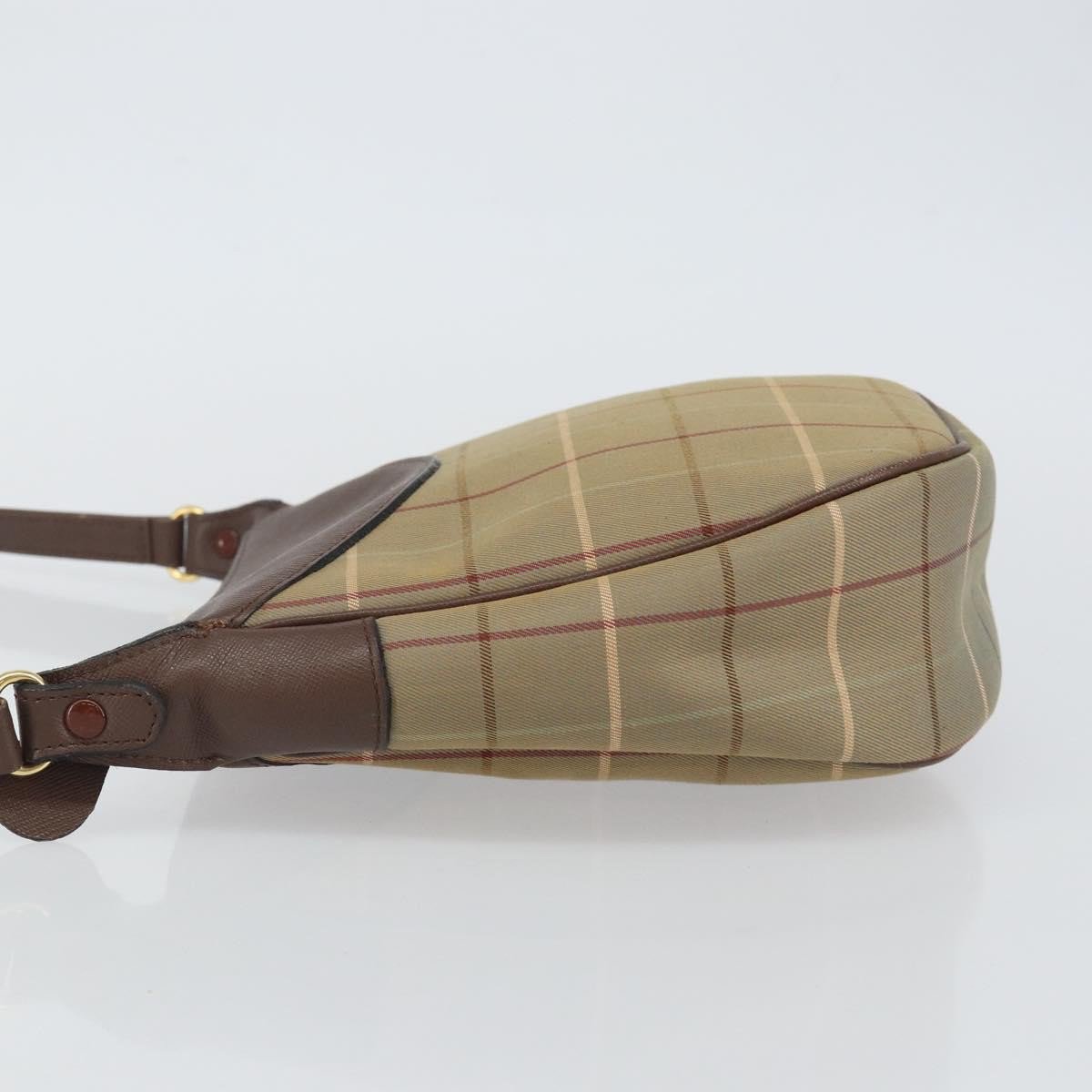 Burberry Burberry Nova Check Tote Nylon and Leather Beige