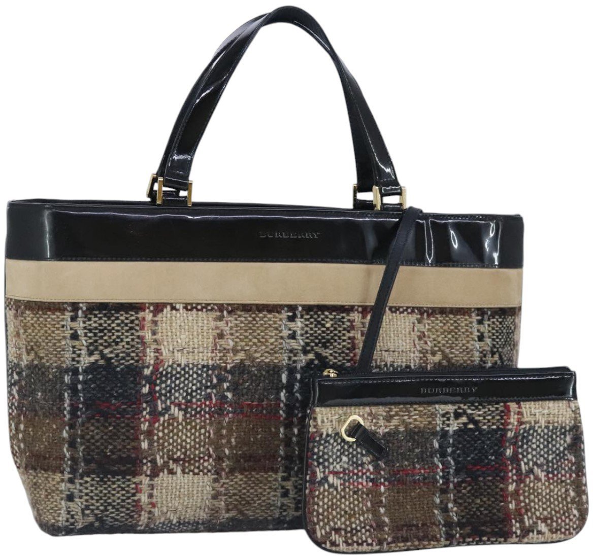 Burberry Burberry Vintage tote bag Wool Beige