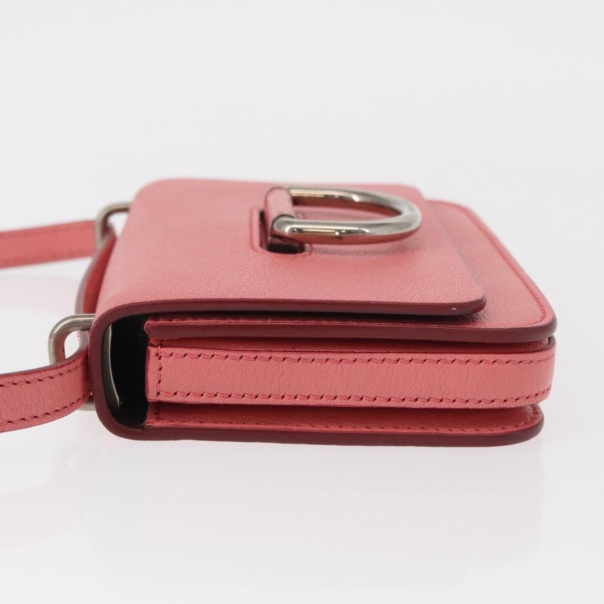 Burberry Burberry D-Ring Shoulder Bag Leather Mini Roze