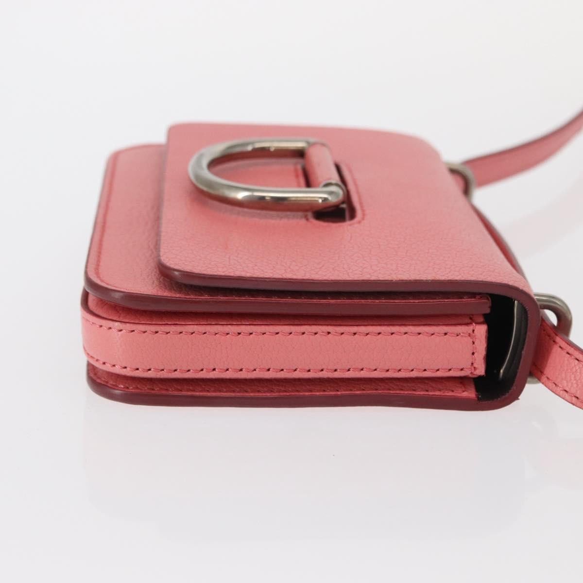 Burberry Burberry D-Ring Shoulder Bag Leather Mini Roze