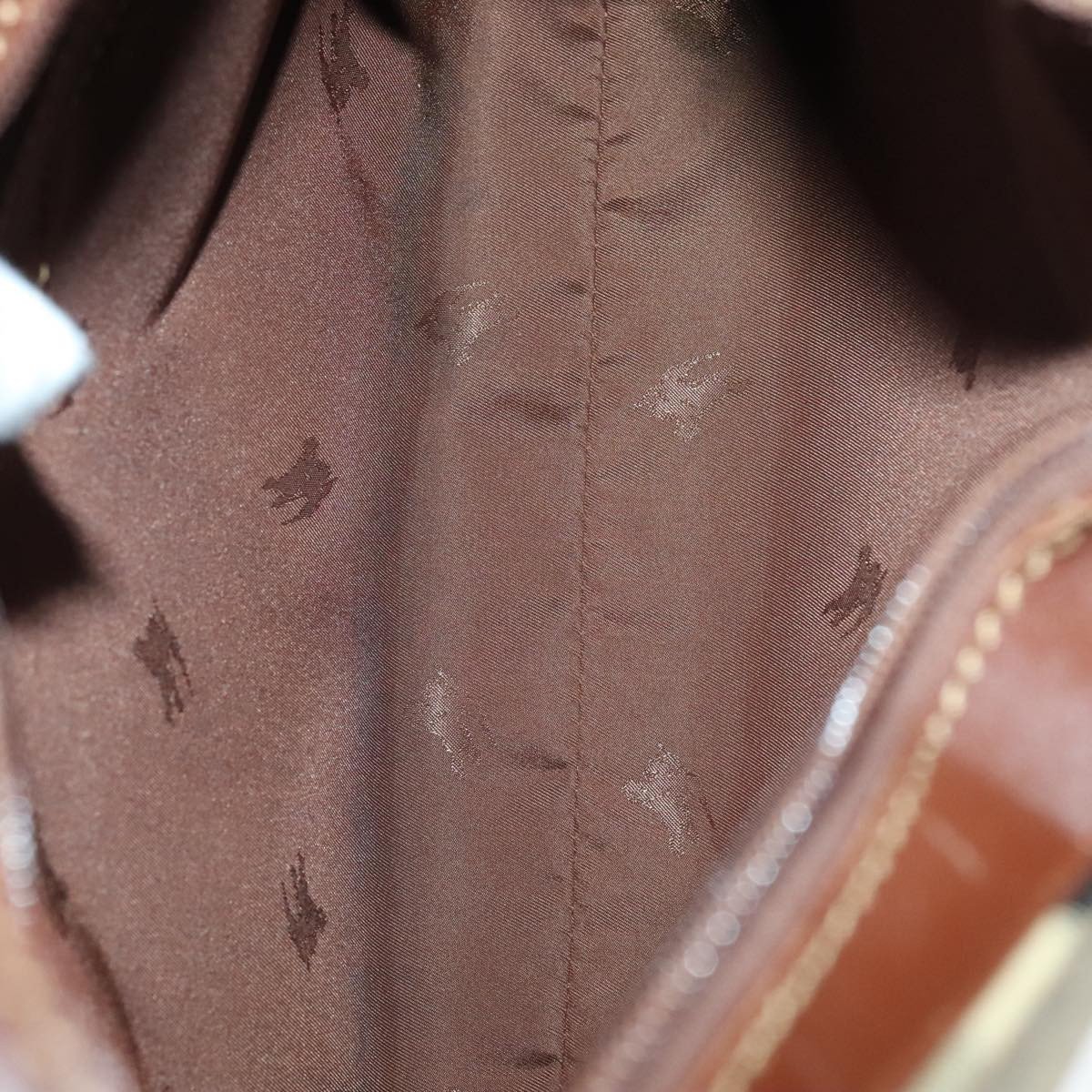 Burberry Burberry Shoulder Bag Haymarket Coated Canvas Medium Beige