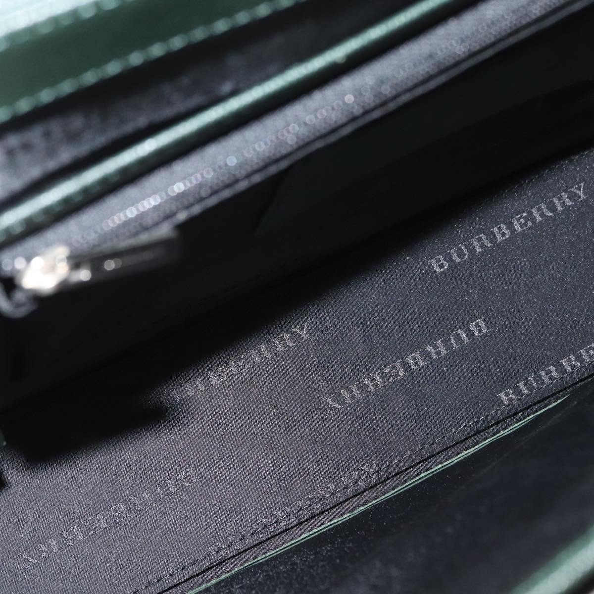 Burberry Briefcase Leather Groen
