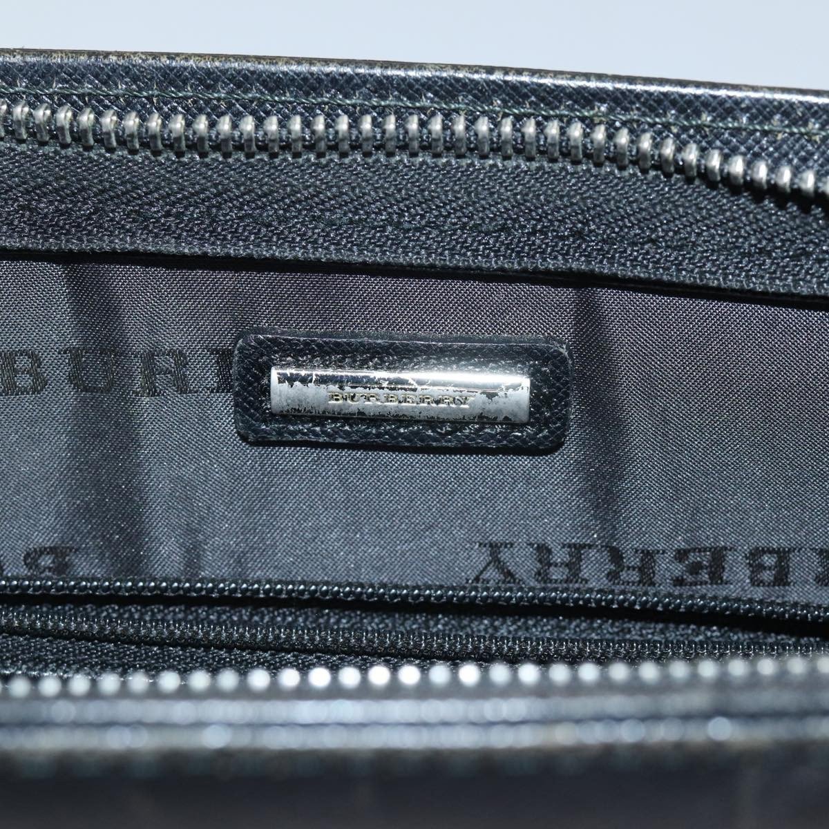 Burberry Burberry Vintage Pouch Leather Zwart