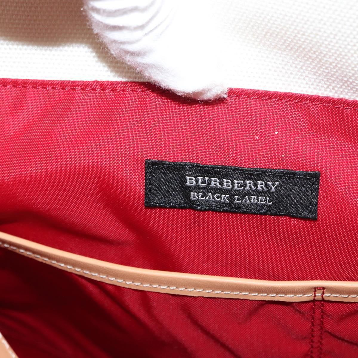 Burberry Black Label Canvas Wit