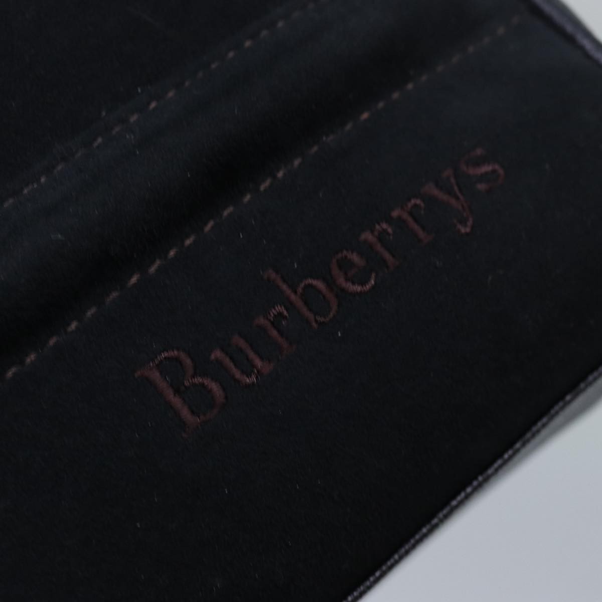 Burberry Burberry Vintage Handbag Suede Zwart