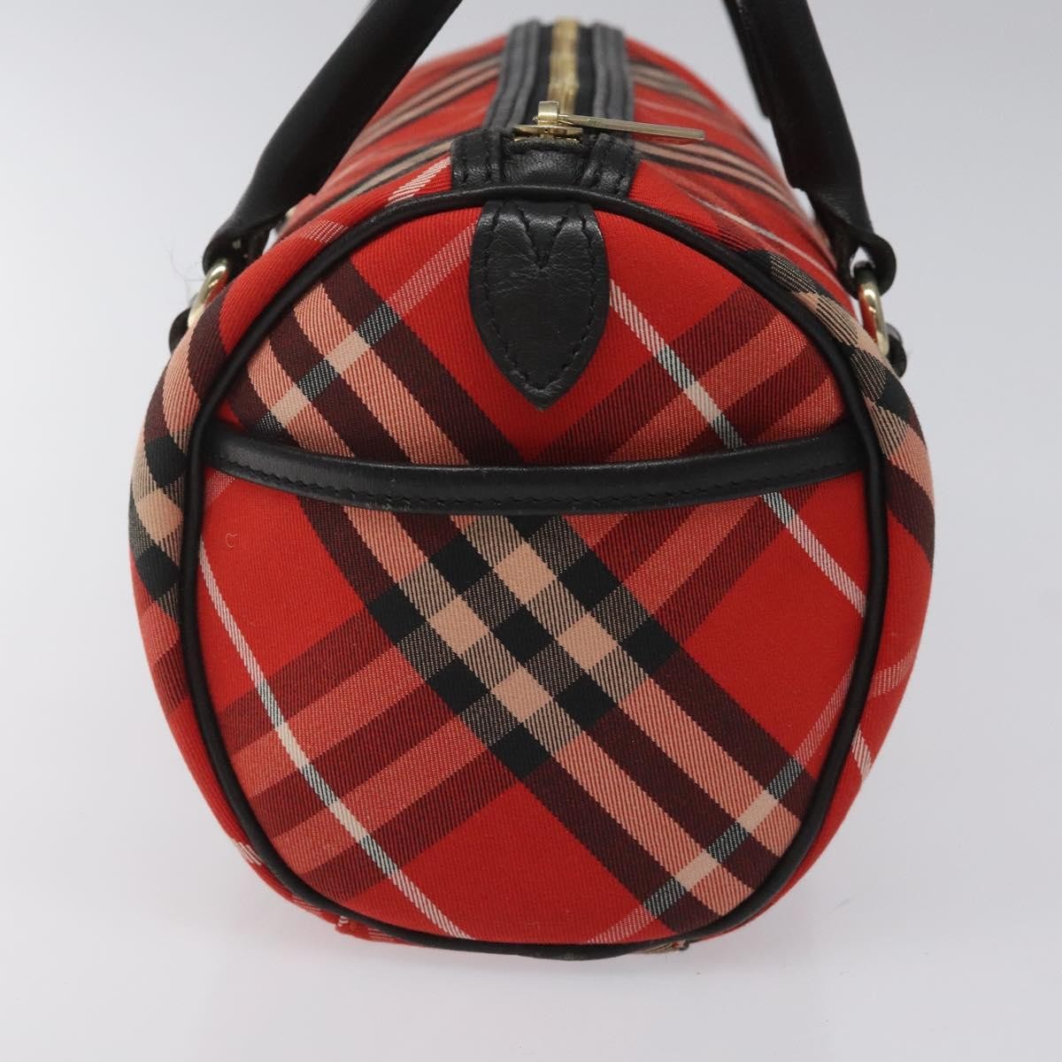 Burberry Burberry Blue Label Checked Bowling Nylon Rood