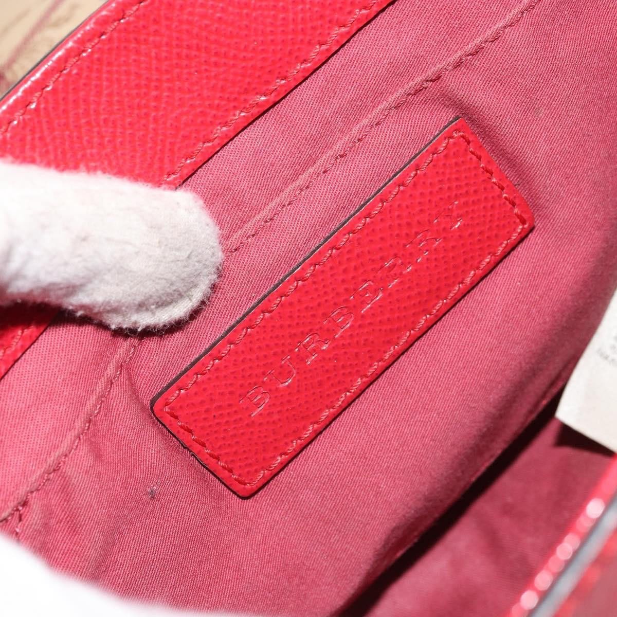 Burberry Burberry Maydown Crossbody Bag Haymarket Coated Canvas and Leather Small Beige