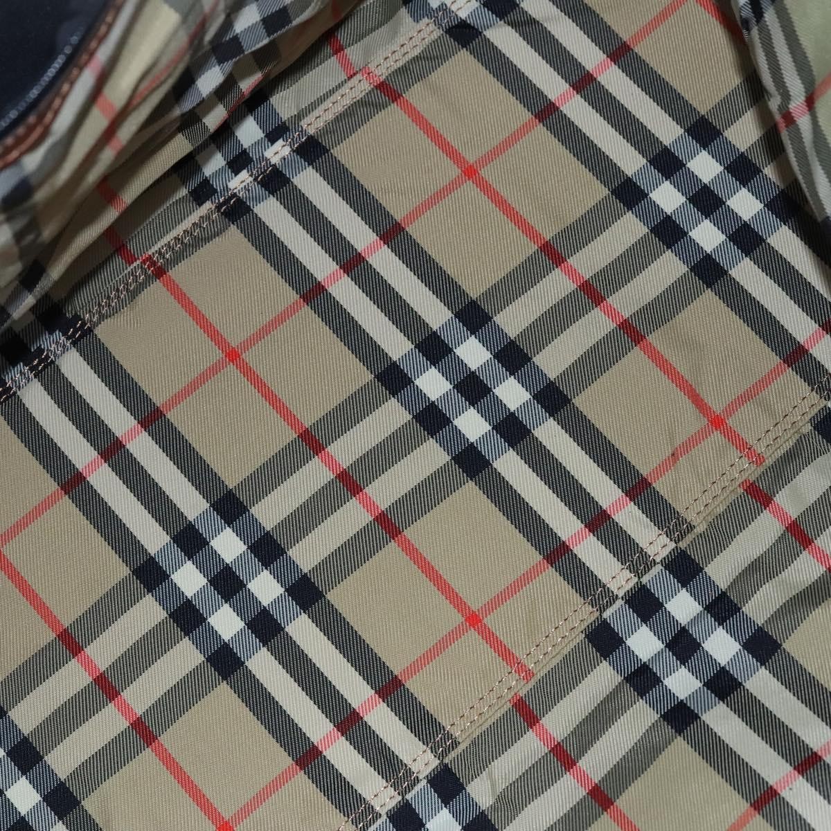 Burberry Burberry Front Pocket Zip Boston Bag House Check Canvas and Leather Bruin