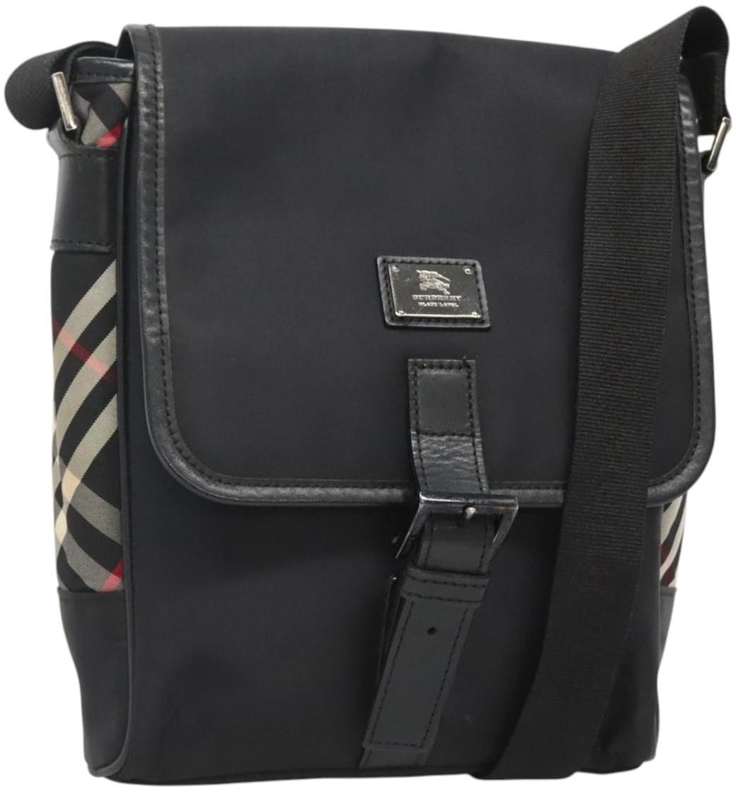 Burberry Burberry Vintage Crossbody Bag Nylon Zwart