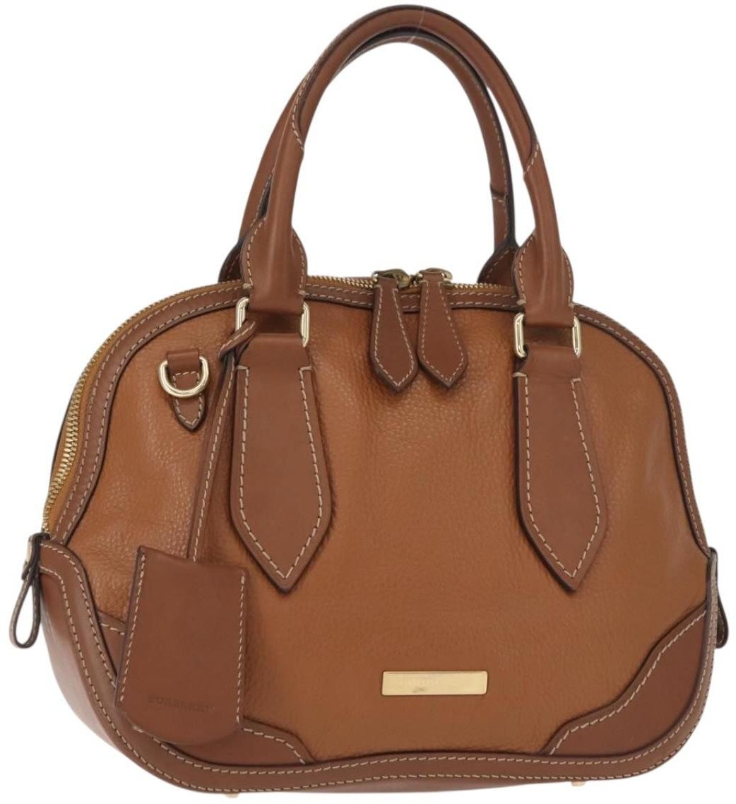 Burberry Burberry Orchard Bag Smooth Leather Small Bruin