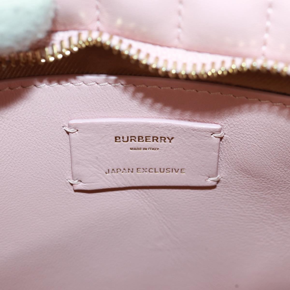 Burberry Burberry Lola Zip Shoulder Bag Quilted Leather Small Roze