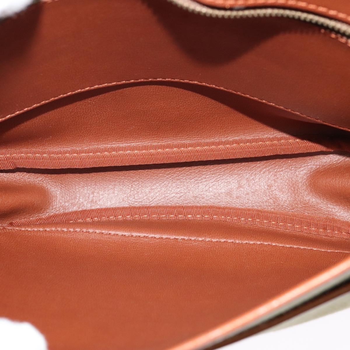 Burberry Burberry Front Pocket Messenger Bag Canvas Beige