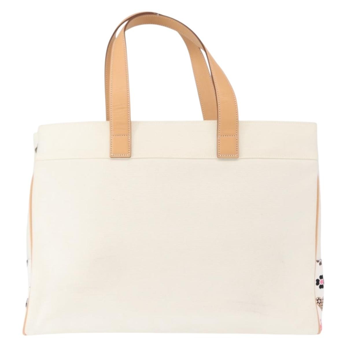 Burberry Burberry Black Label Tote Bag Canvas Wit