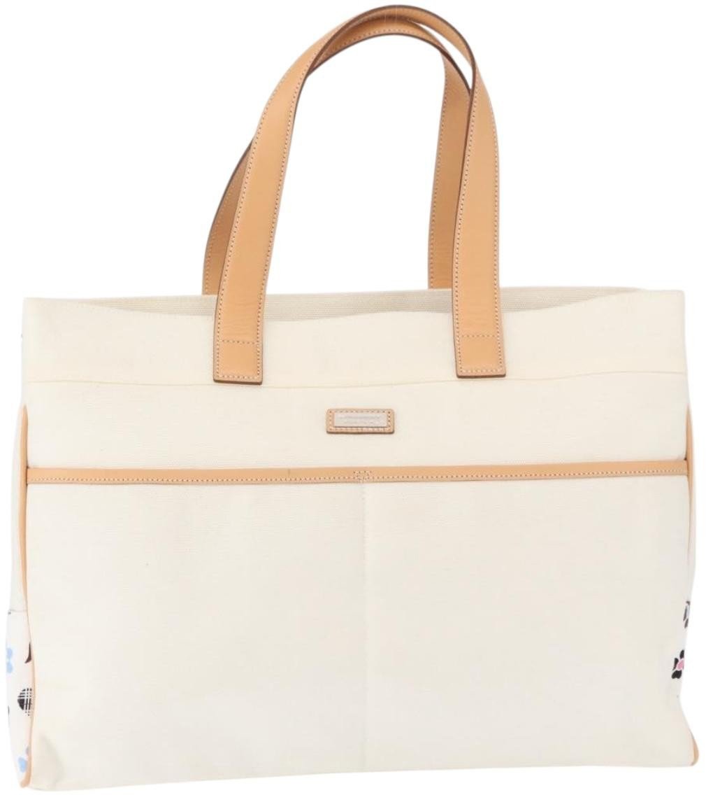 Burberry Burberry Black Label Tote Bag Canvas Wit