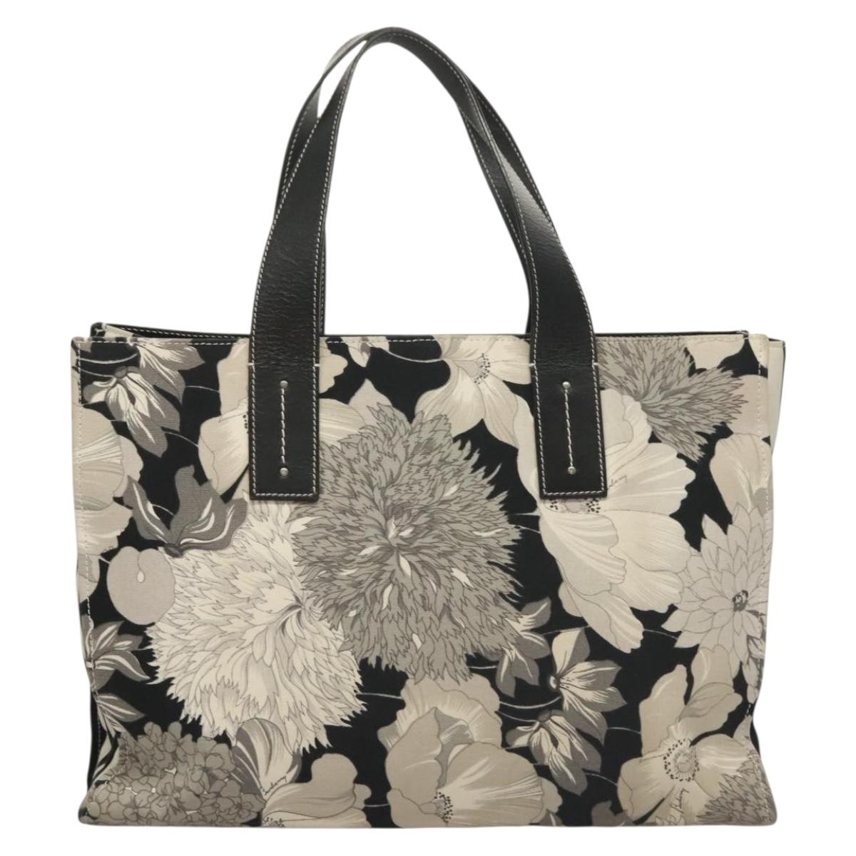 Burberry Burberry Vintage Tote Canvas Zwart