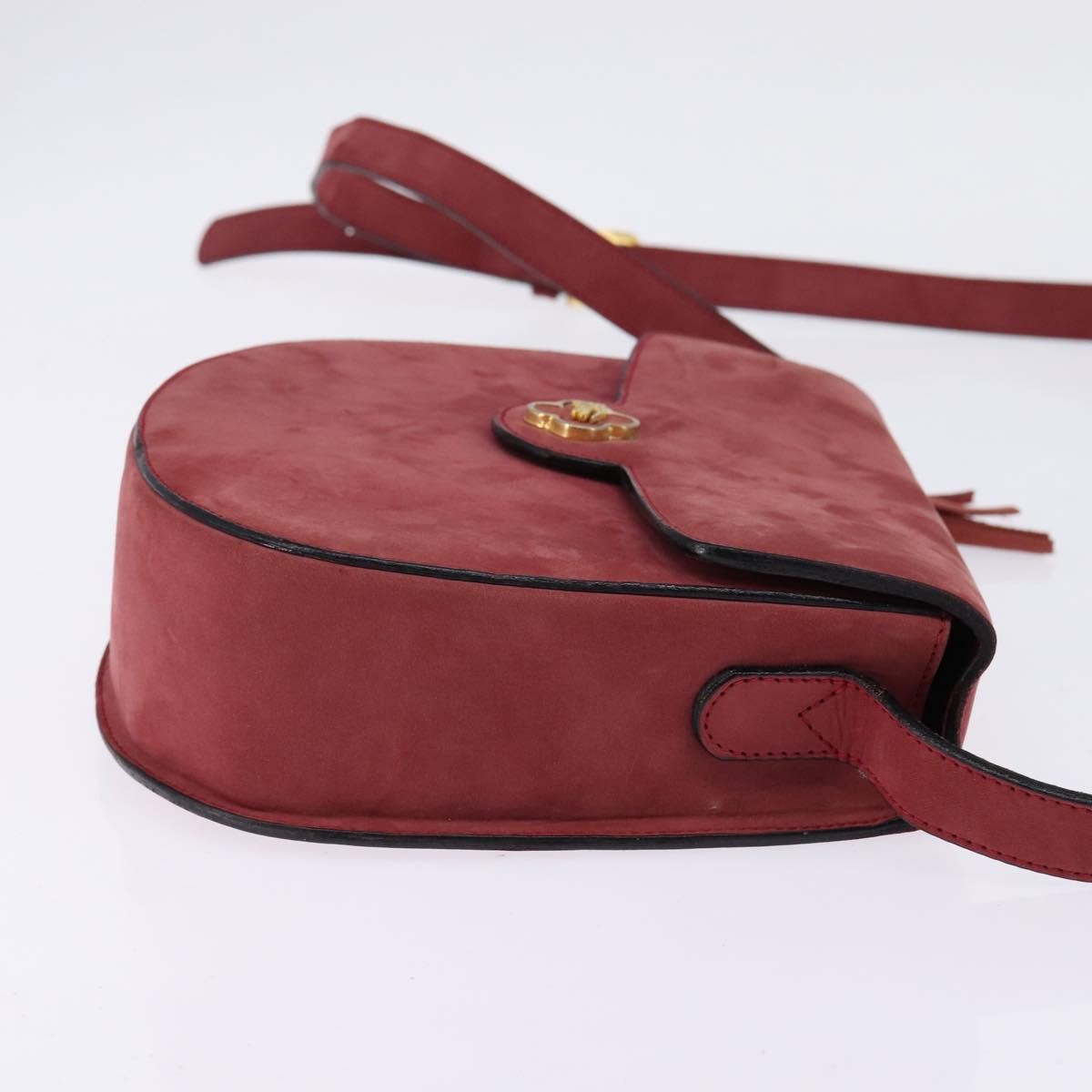 Burberry Burberry Vintage Crossbody Bag Suede Roze