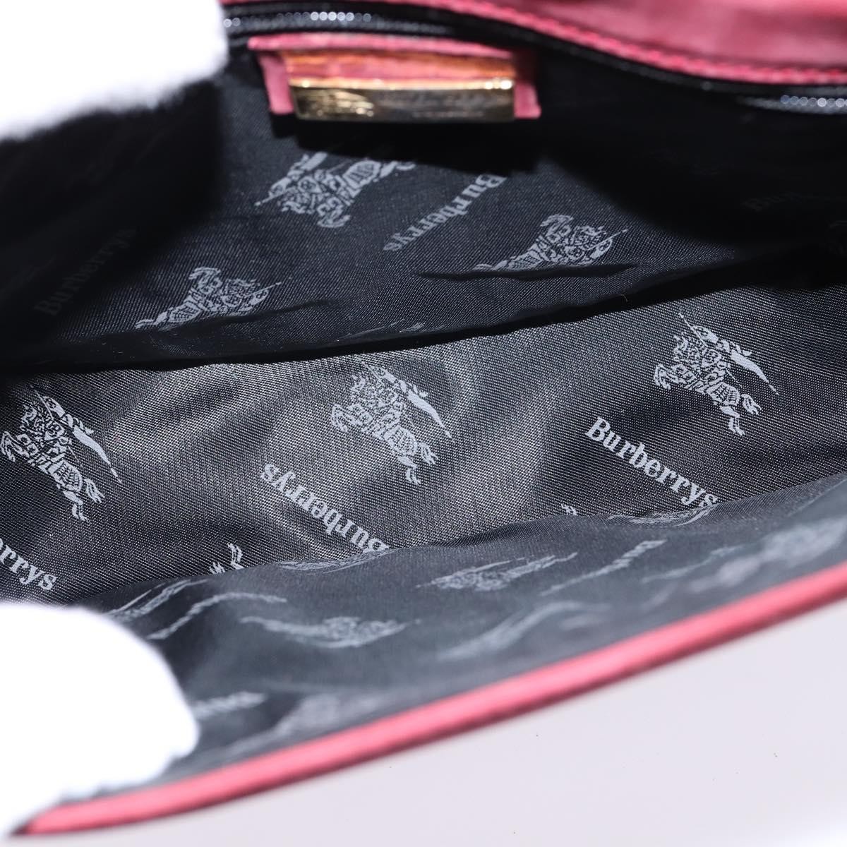 Burberry Burberry Vintage Crossbody Bag Suede Roze