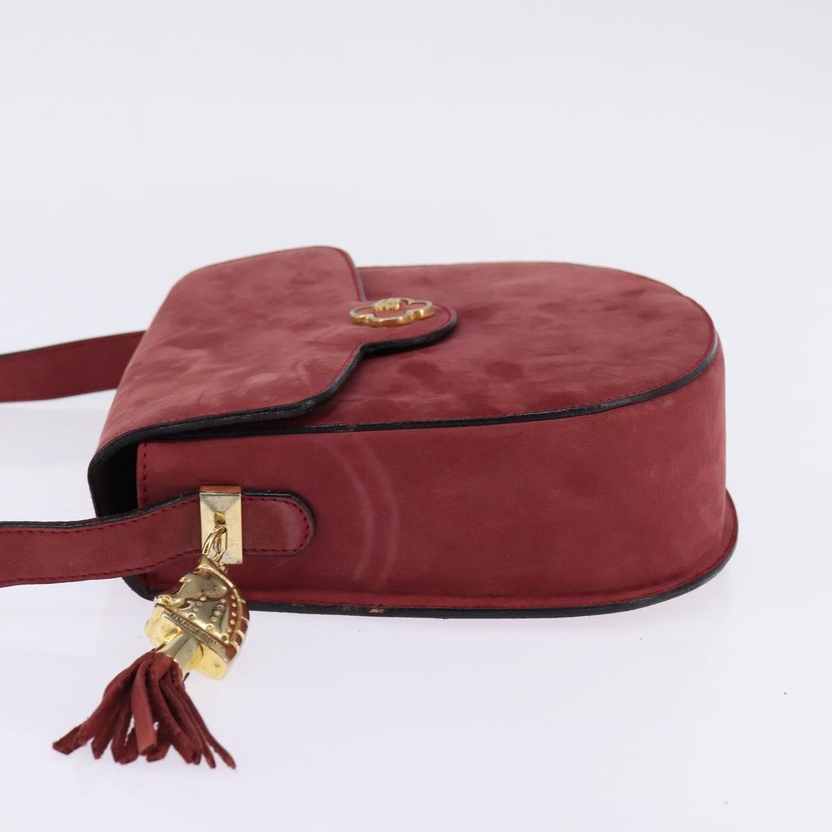 Burberry Burberry Vintage Crossbody Bag Suede Roze