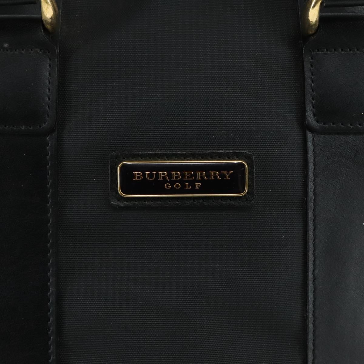 Burberry Burberry Golf handbag Nylon Zwart