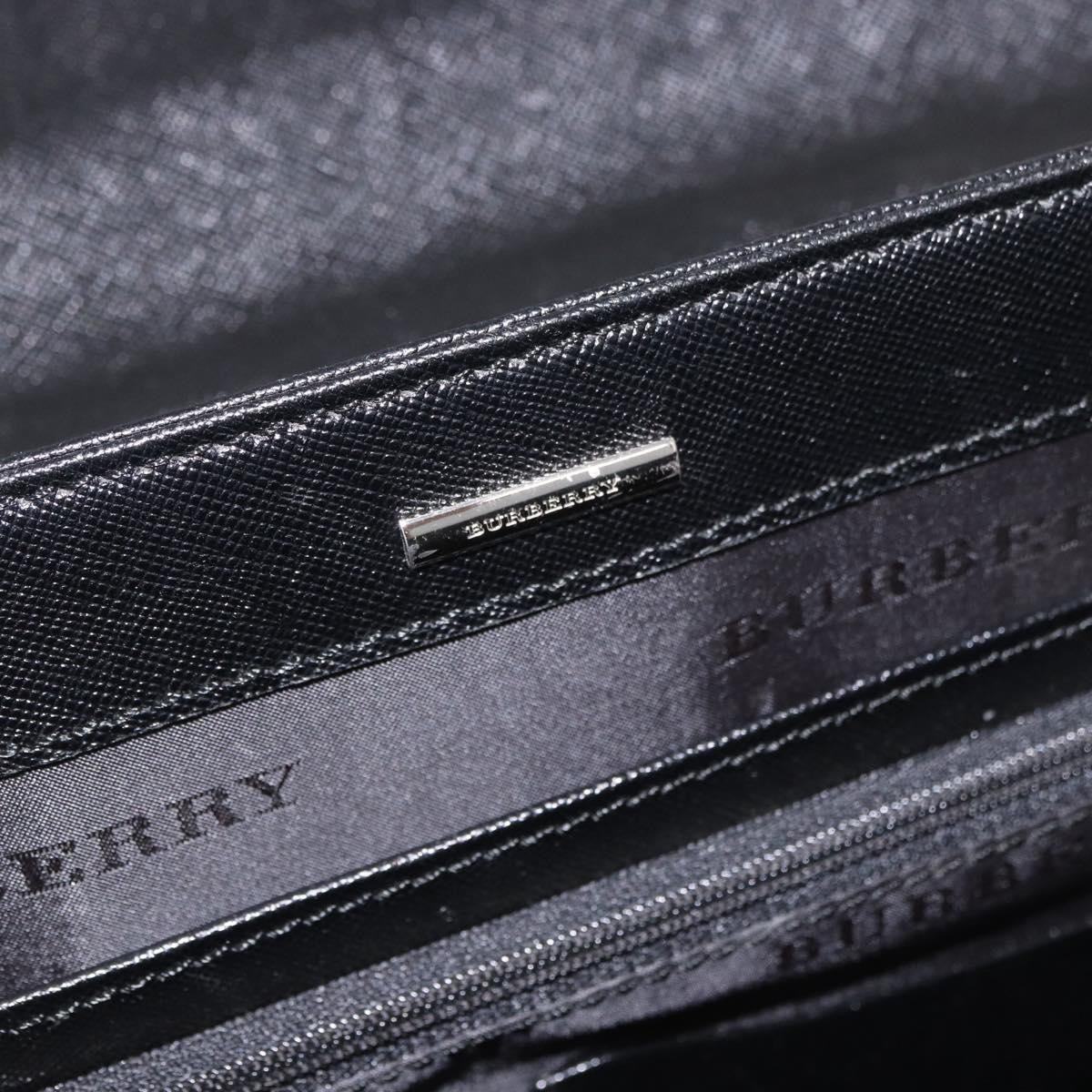 Burberry Vintage Leather Zwart
