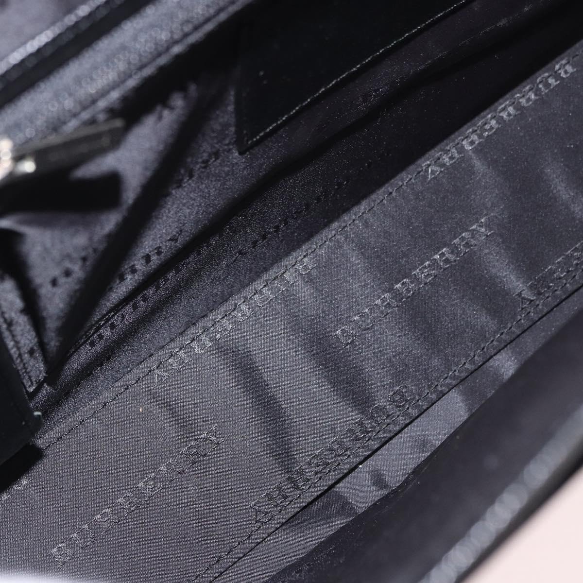 Burberry Vintage Leather Zwart