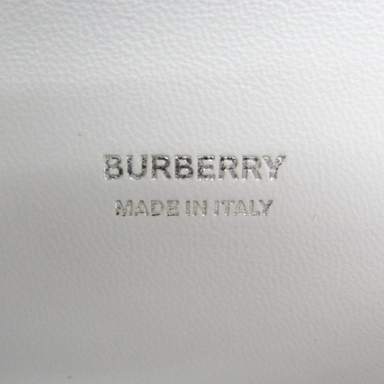 Burberry Olympia Flap Leather Micro Wit
