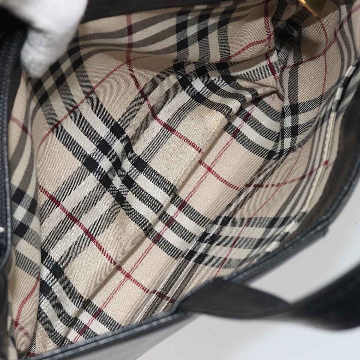 Burberry Vintage Leather Zwart