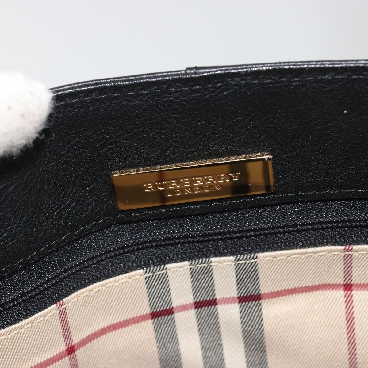 Burberry Vintage Leather Zwart