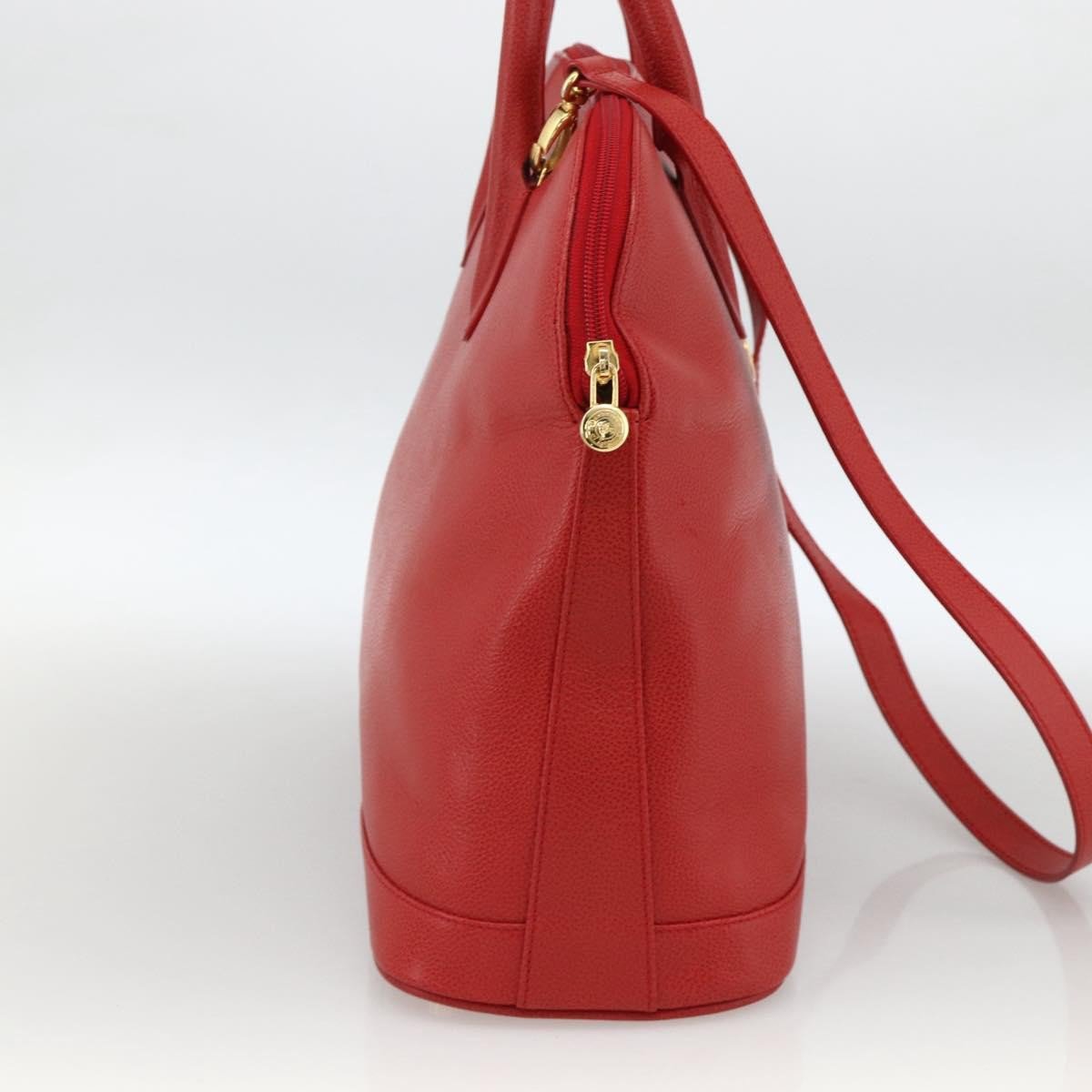 Burberry Burberry Vintage Handbag Leather Rood