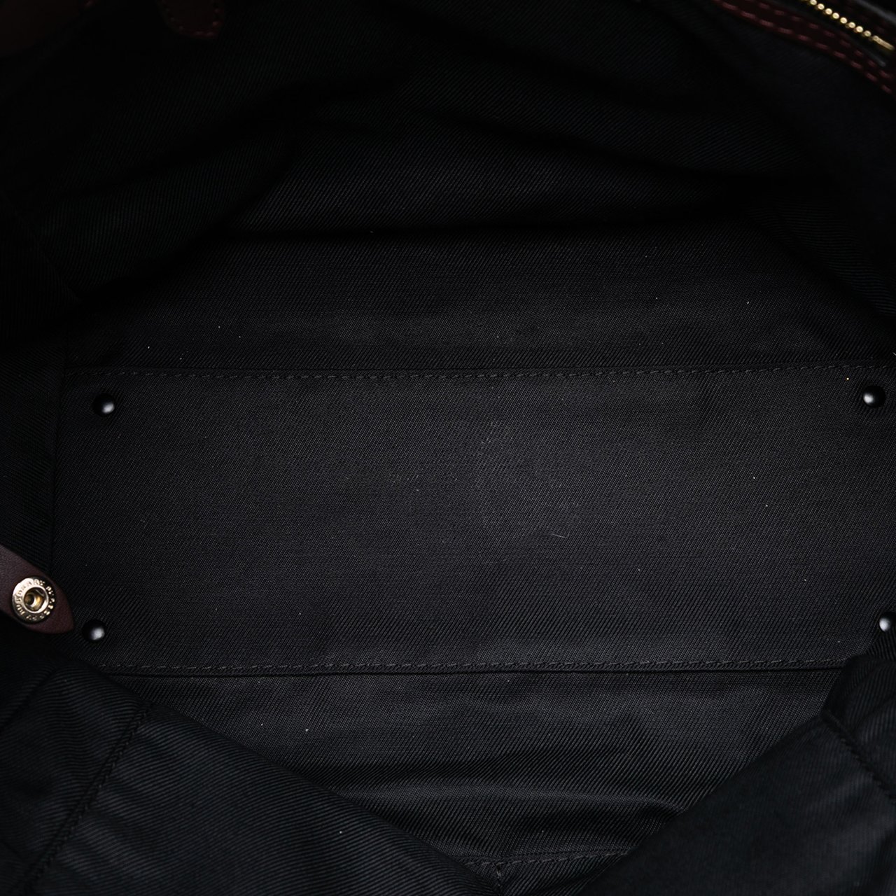 Burberry Small Haymarket Check Canvas and Leather Canterbury Tote Bruin