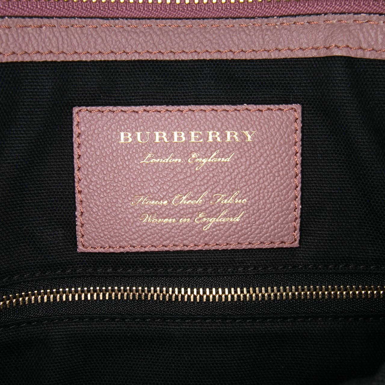 Burberry Small Grained Calfskin Helmsley Crossbody Roze
