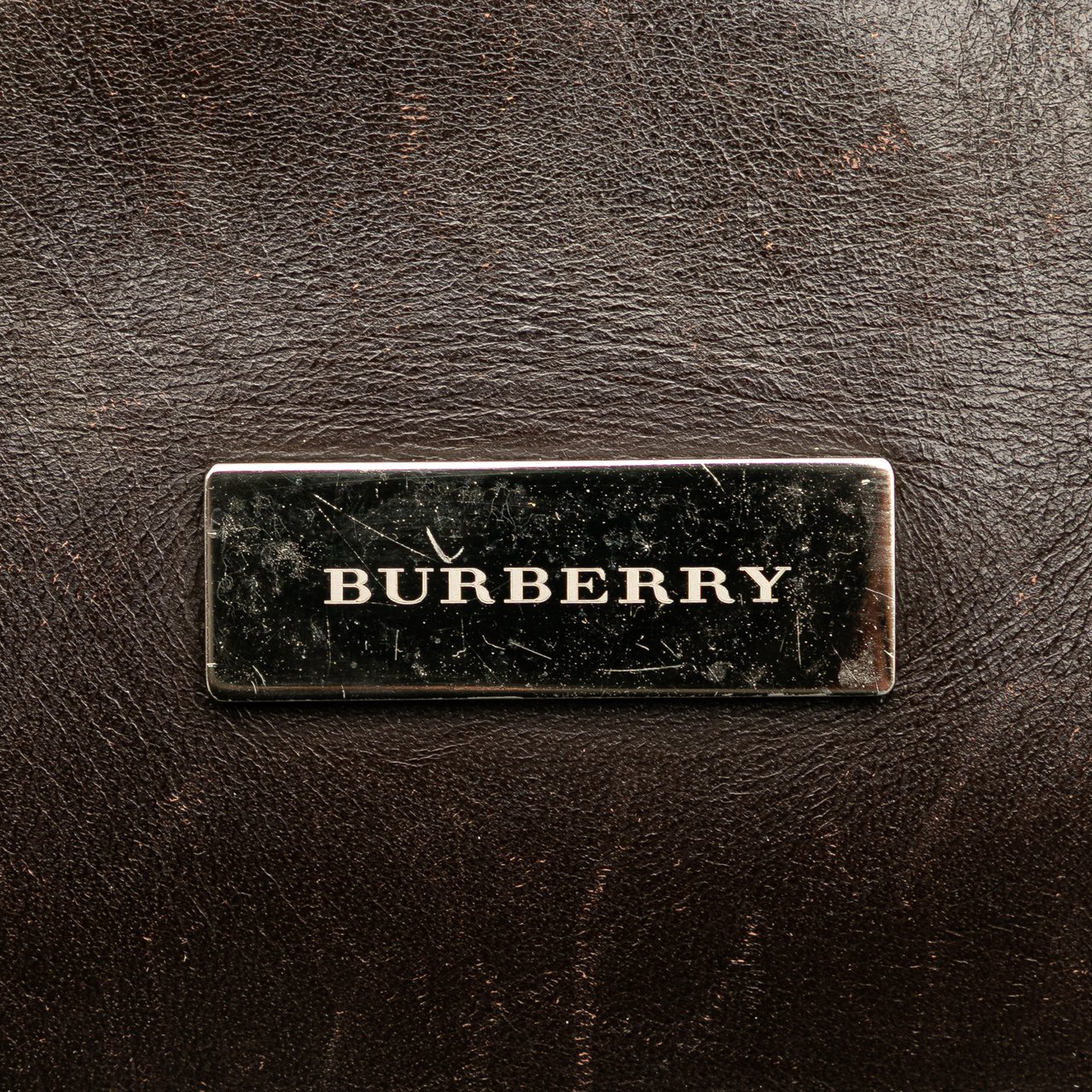 Burberry House Check Canvas Handbag Bruin
