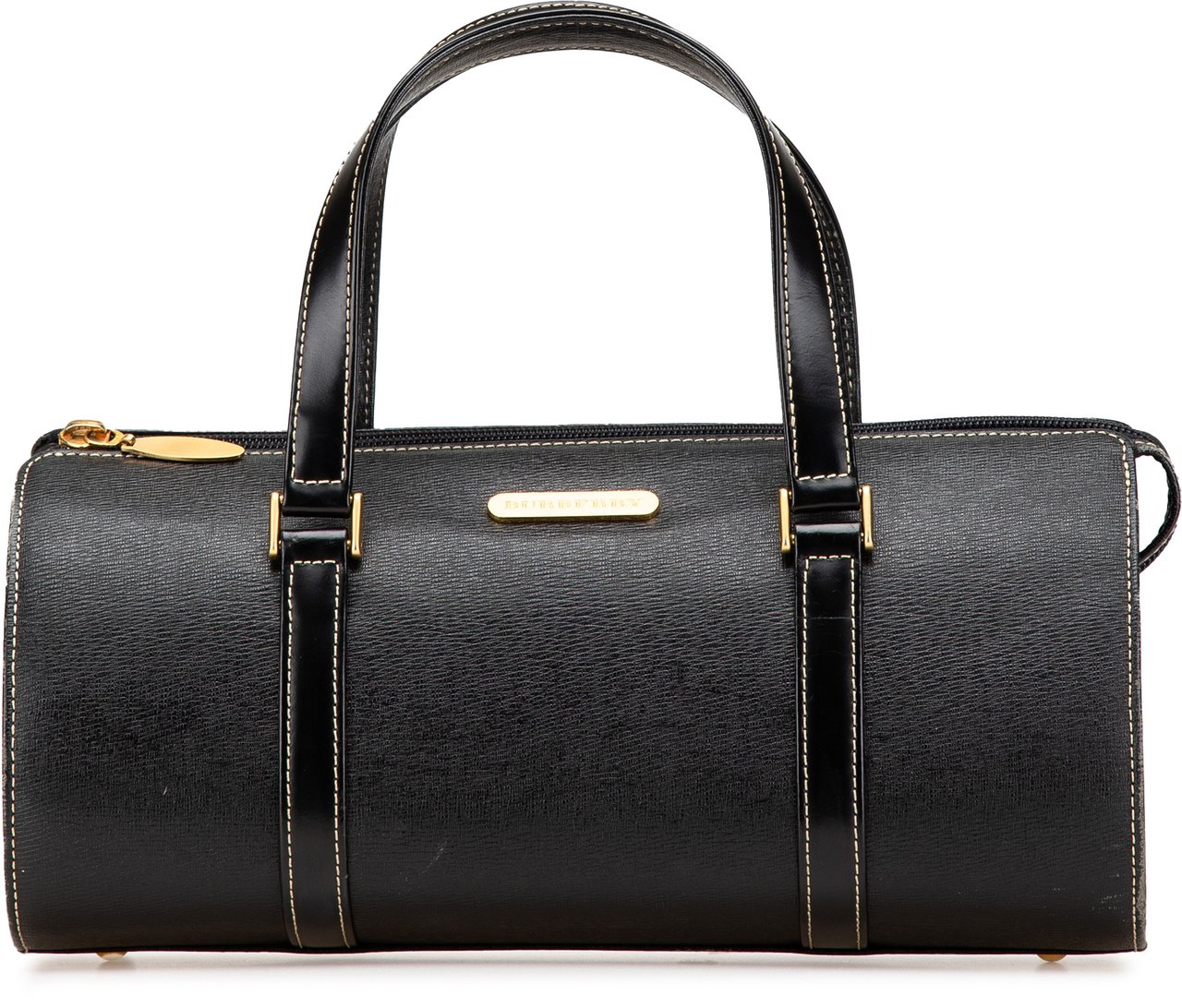 Burberry Leather Handbag Zwart