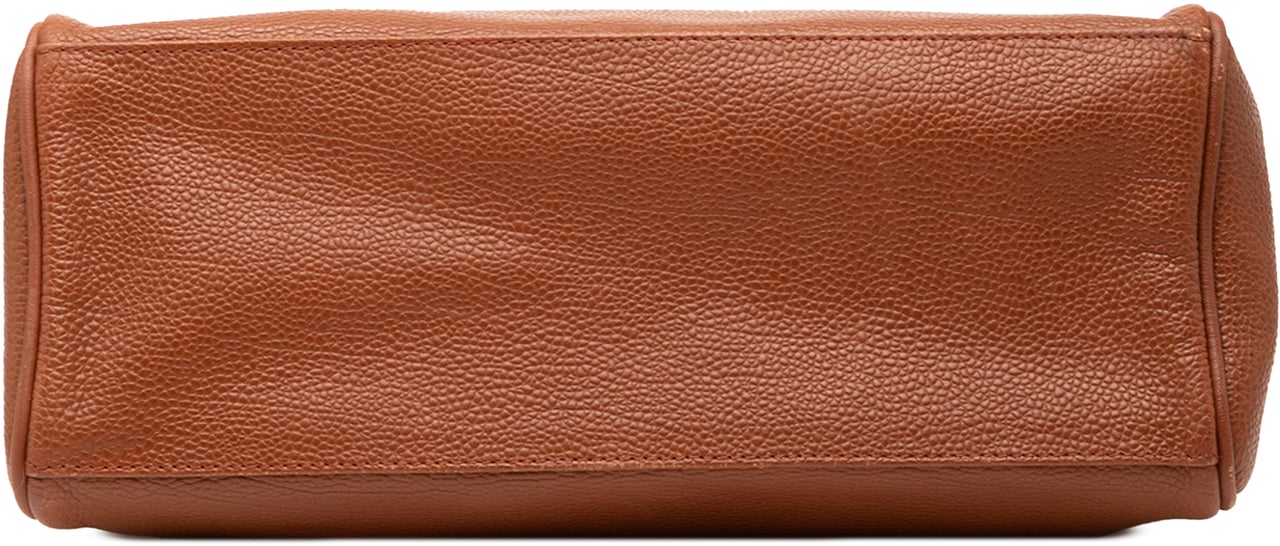 Burberry Leather Handbag Bruin