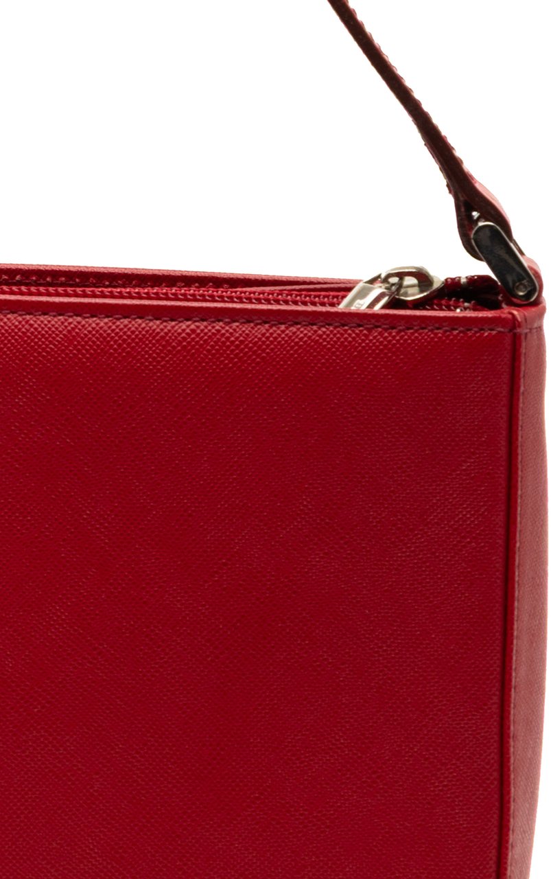 Burberry Leather Shoulder Bag Rood