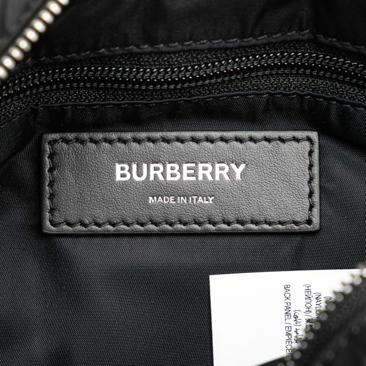 Burberry Nylon Cannon Utility Belt Bag Zwart