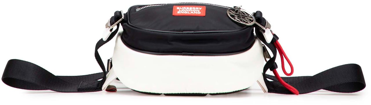 Burberry Nylon Cannon Utility Belt Bag Zwart