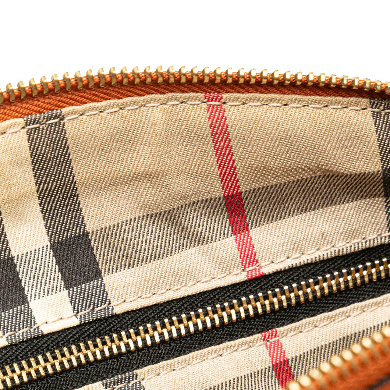 Burberry Grained Calfskin Crossbody Oranje